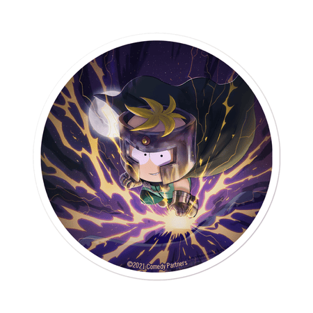 South Park Butters Professor Chaos Die Cut Sticker - Paramount Shop