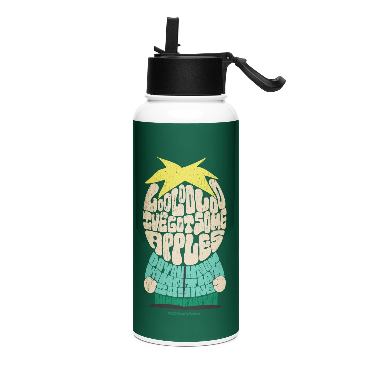 South Park Butters Stainless Steel Water Bottle Quote - Paramount Shop
