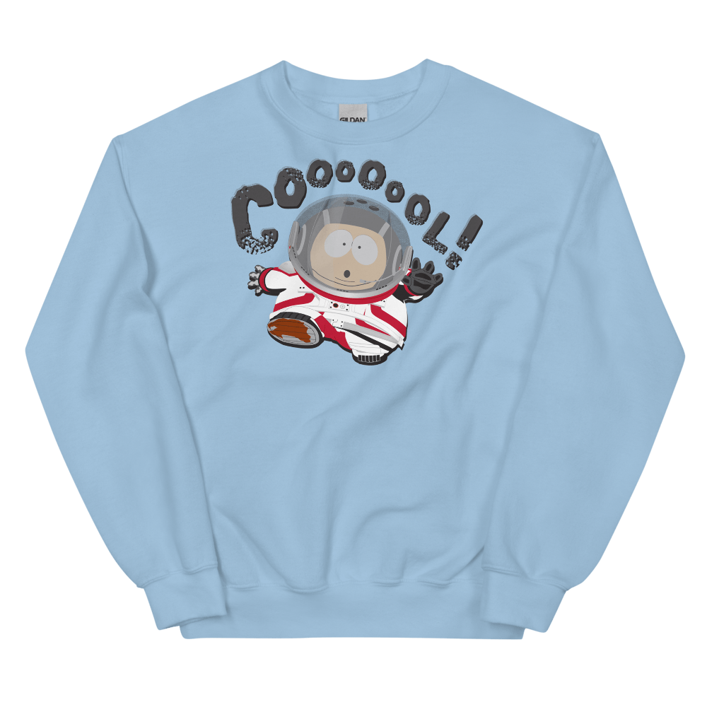 South Park Cartman Astronaut Coool! Fleece Crewneck Sweatshirt - Paramount Shop