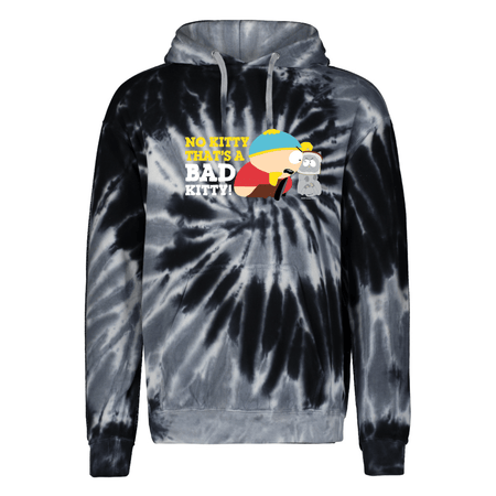 South Park Cartman Bad Kitty Tie - Dye Hooded Sweatshirt - Paramount Shop