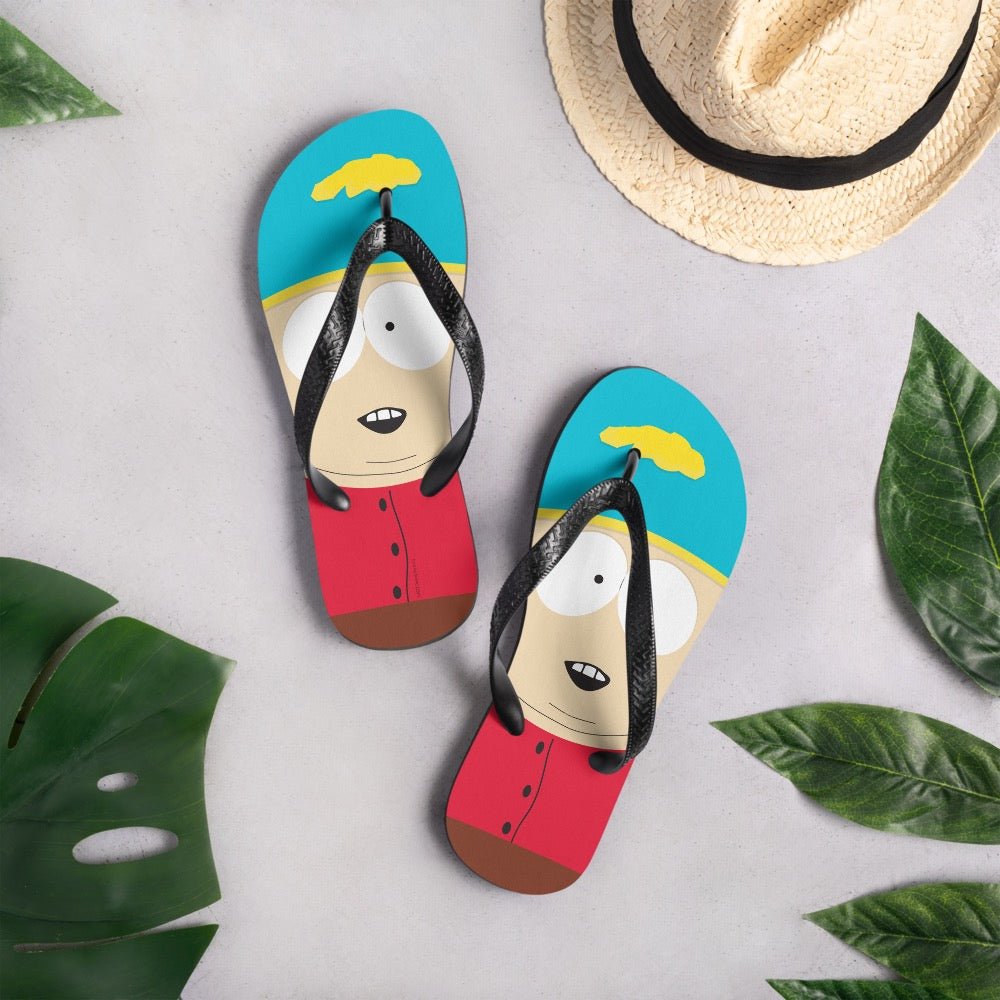 South Park Cartman Big Face Flip Flops - Paramount Shop