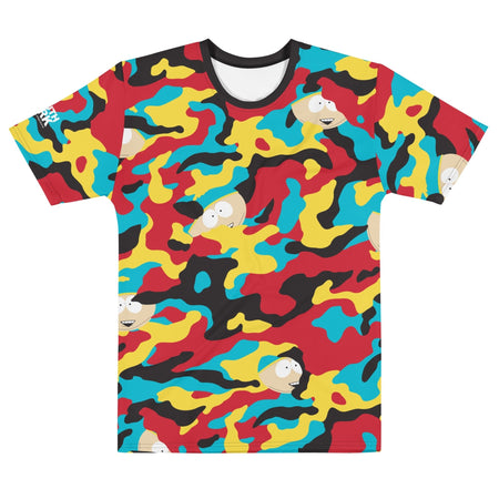 South Park Cartman Camo Unisex Short Sleeve T - Shirt - Paramount Shop