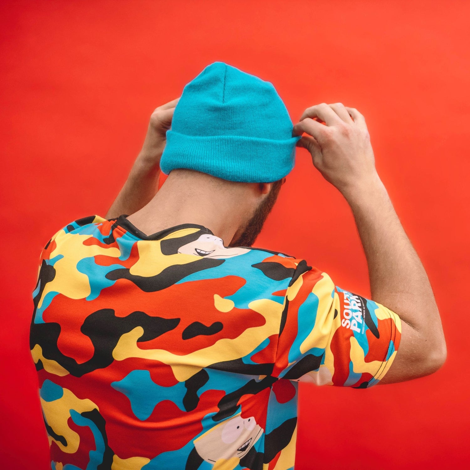 South Park Cartman Camo Unisex Short Sleeve T - Shirt - Paramount Shop