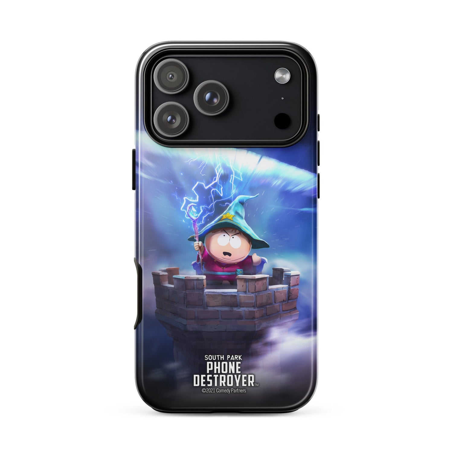 Final hero product shot of the South Park Cartman Grand Wizard Tough Phone Case