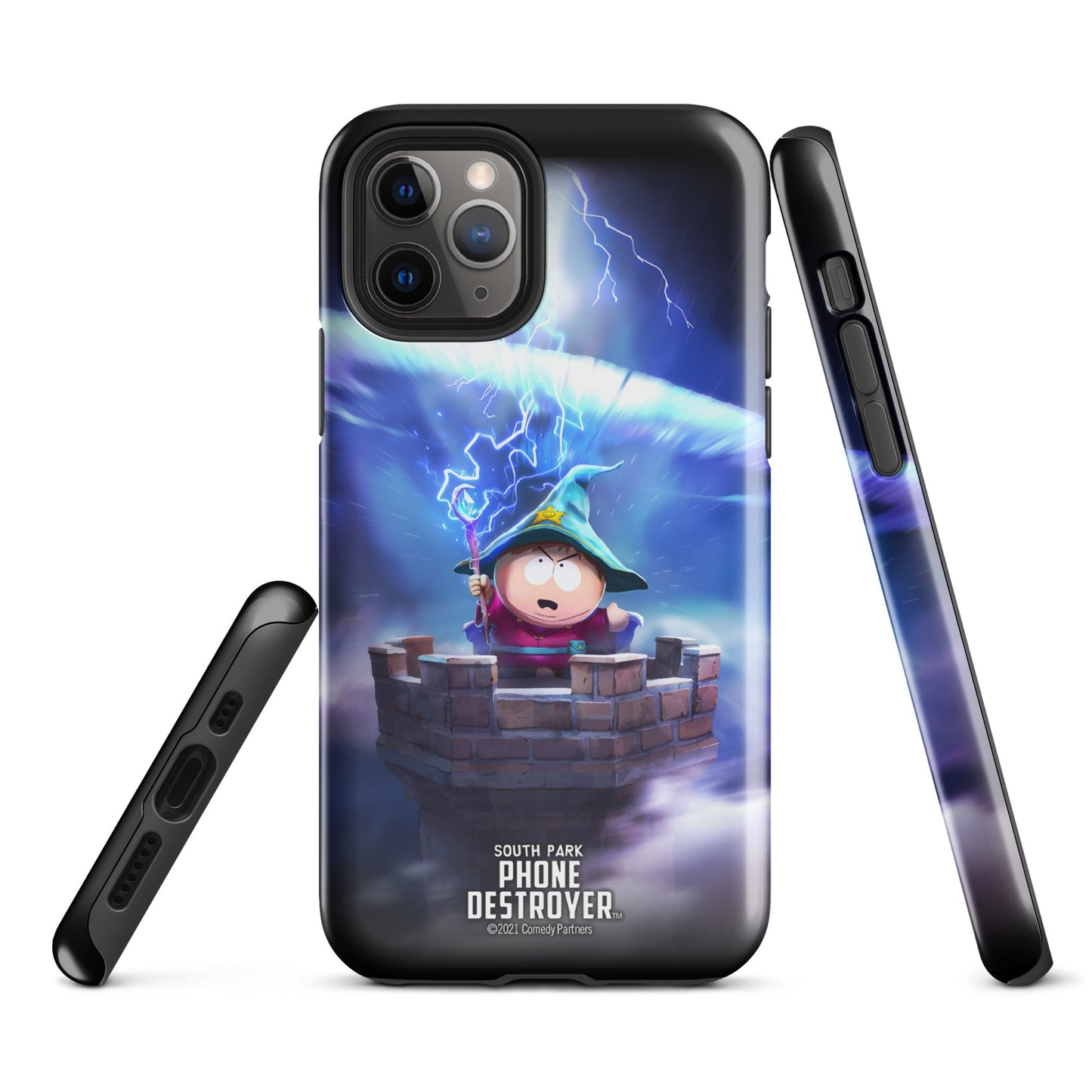 South Park phone case presented in a clean e-commerce grid angle