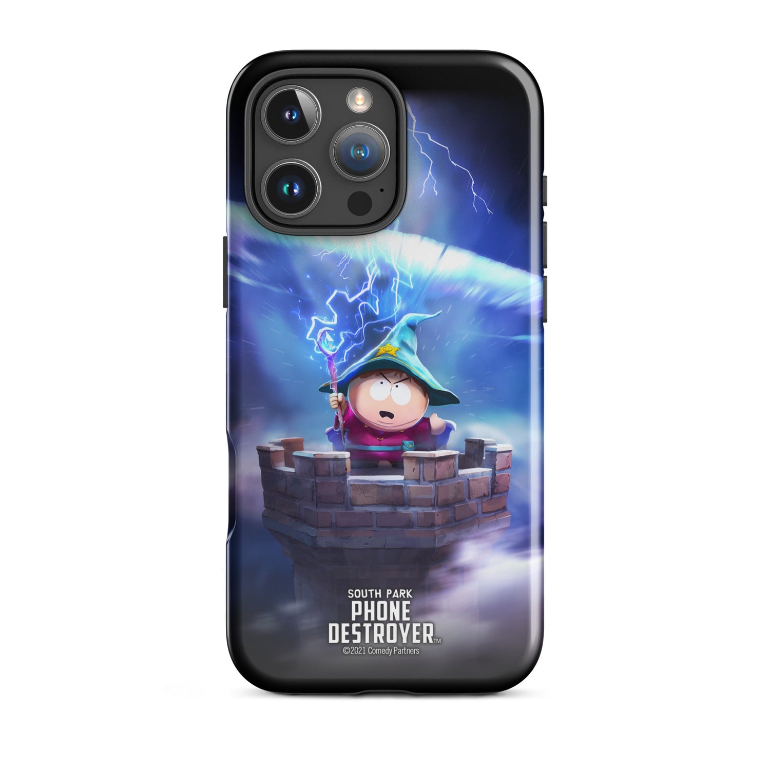 Lifestyle view of the phone case being placed into a pocket or bag
