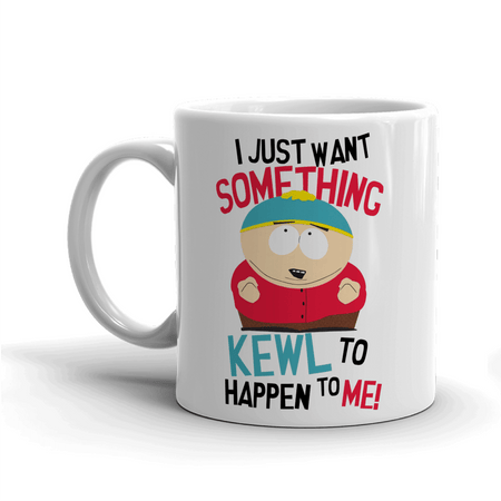 South Park Cartman Something Kewl White Mug - Paramount Shop