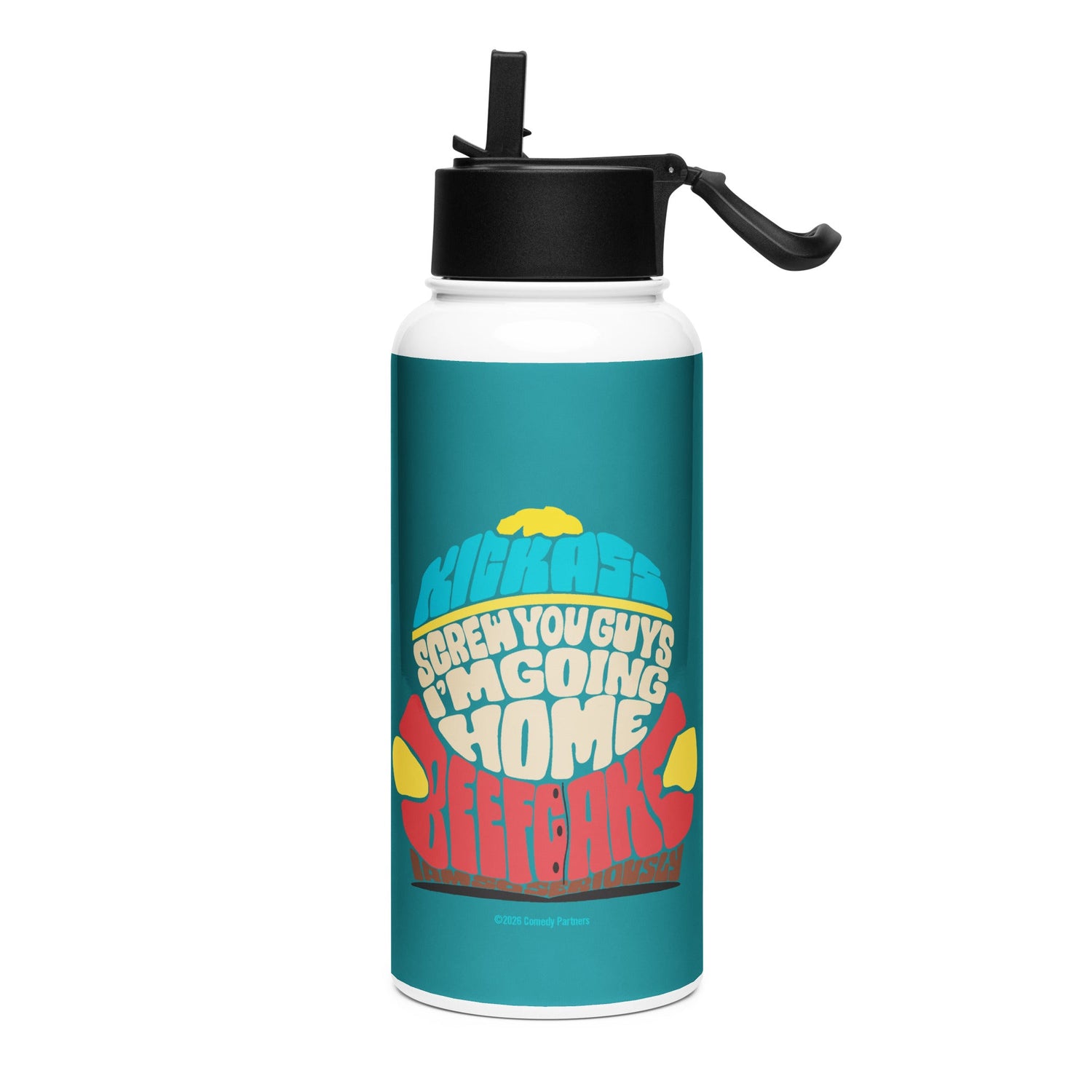 South Park Cartman Stainless Steel Water Bottle Quote - Paramount Shop