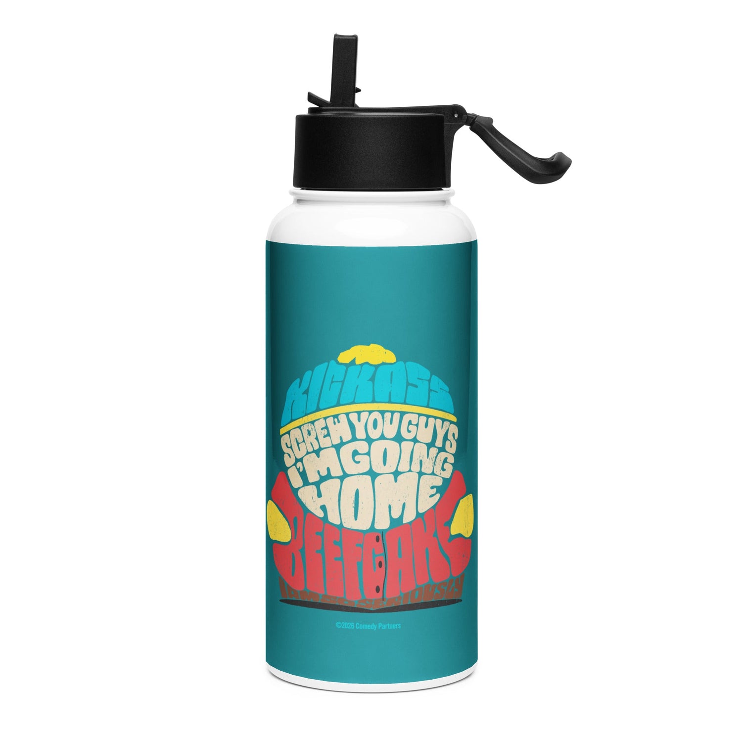 South Park Cartman Stainless Steel Water Bottle Quote - Paramount Shop