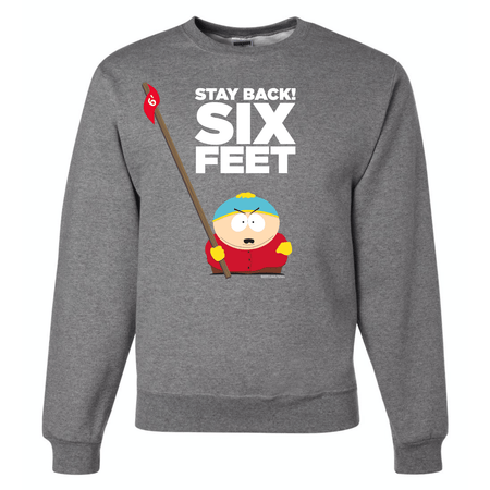 South Park Cartman Stay Back Crew Neck Sweatshirt - Paramount Shop