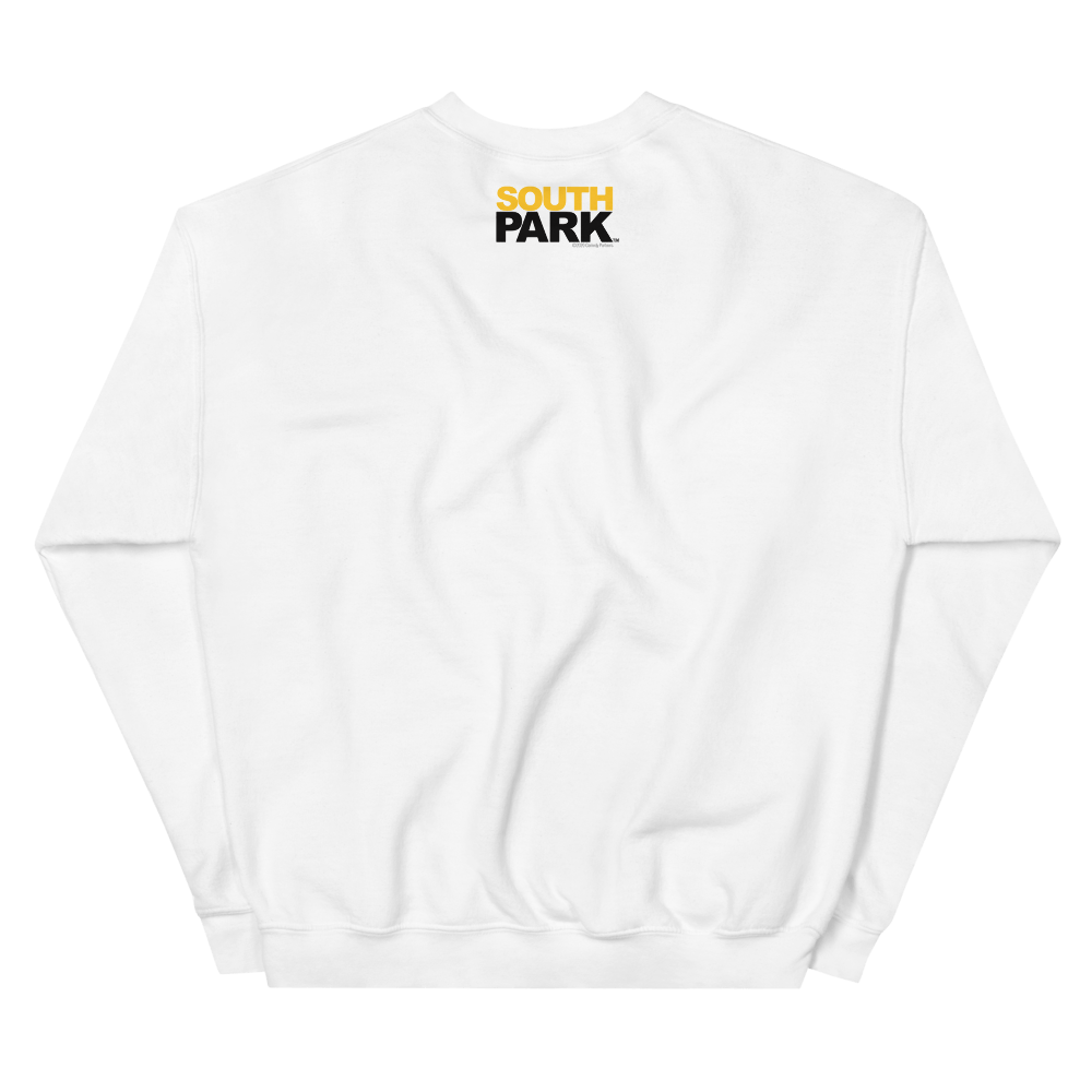 South Park Cartman What You Believe Fleece Crewneck Sweatshirt - Paramount Shop