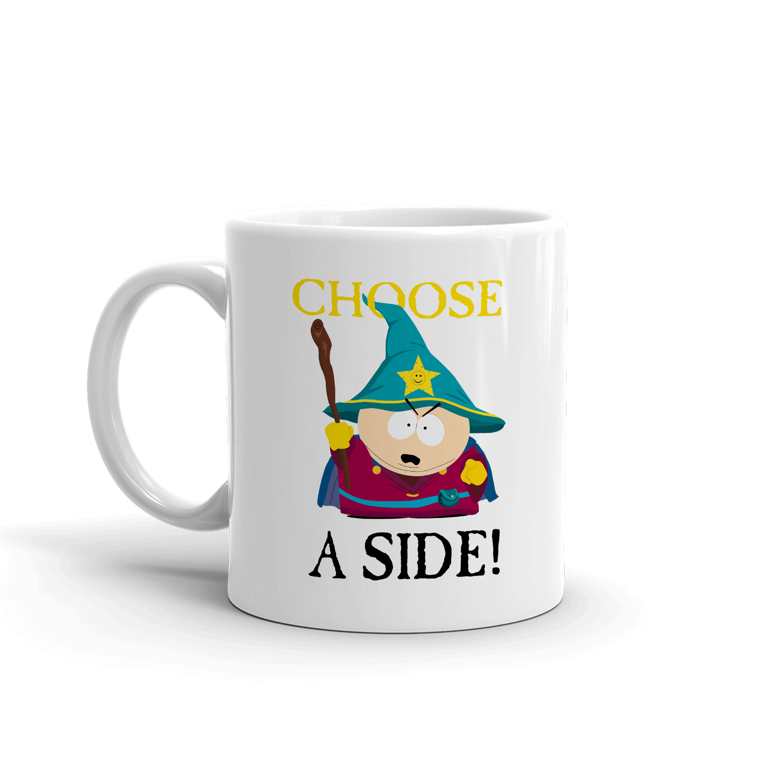 South Park Choose a Side White Mug - Paramount Shop