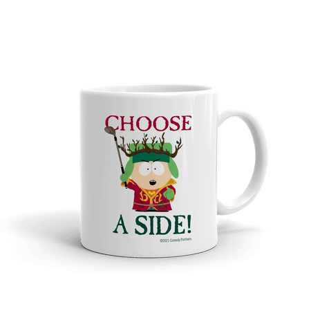 South Park Choose a Side White Mug - Paramount Shop