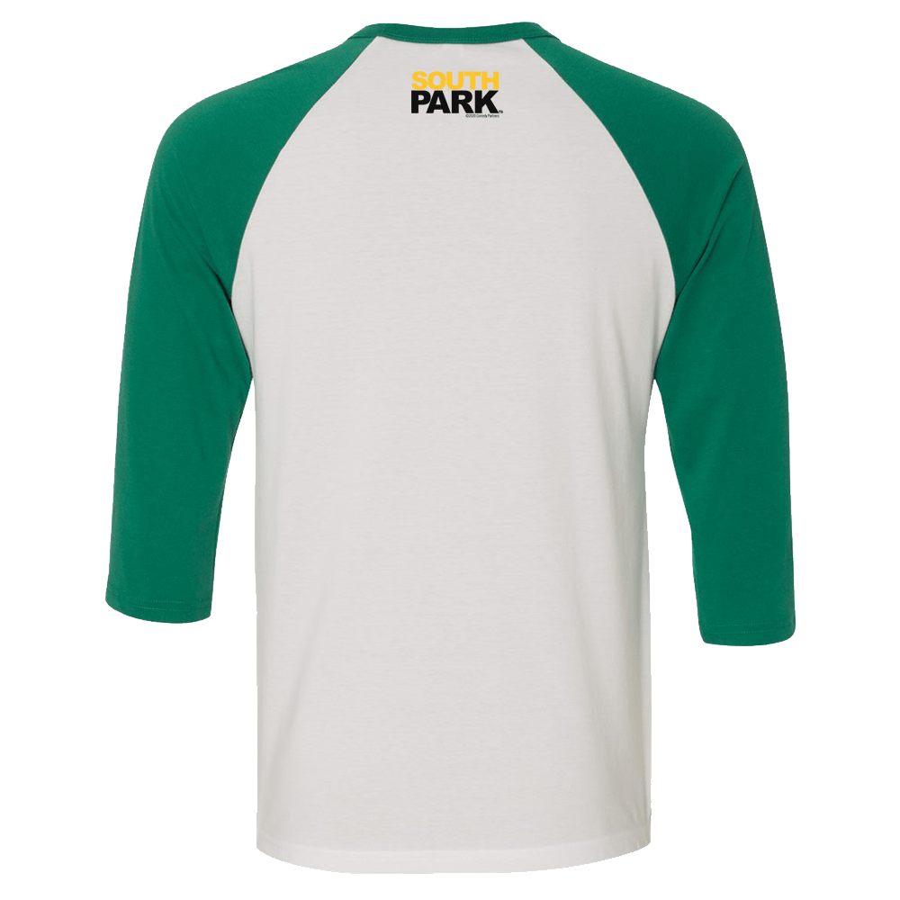 South Park Elementary Cows 3/4 Sleeve Baseball T - Shirt - Paramount Shop
