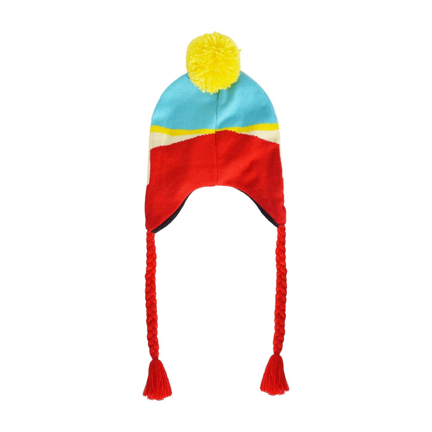 South Park Eric Cartman Peruvian Beanie with Pom and Tassels - Paramount Shop