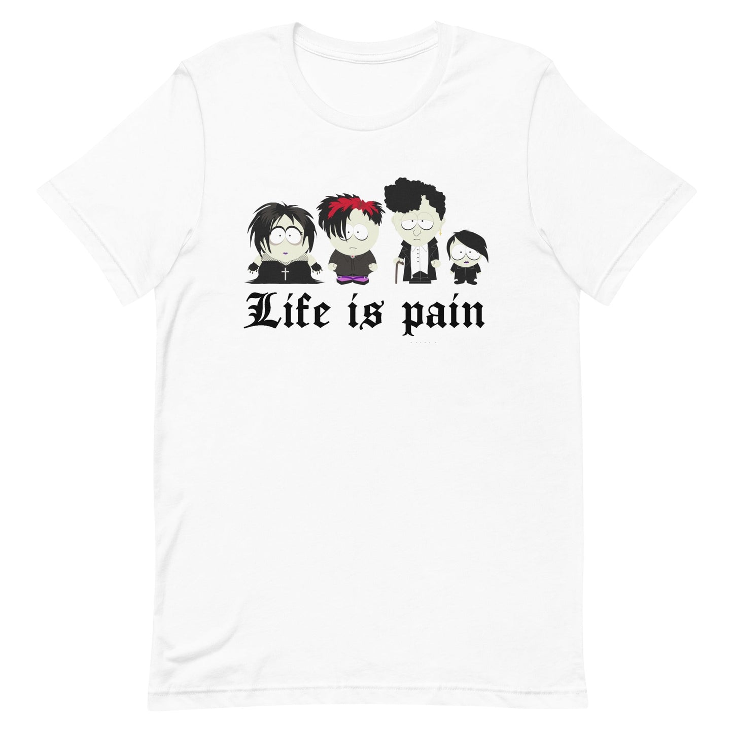 South Park Goth Kids Adult Short Sleeve T-Shirt - Paramount Shop