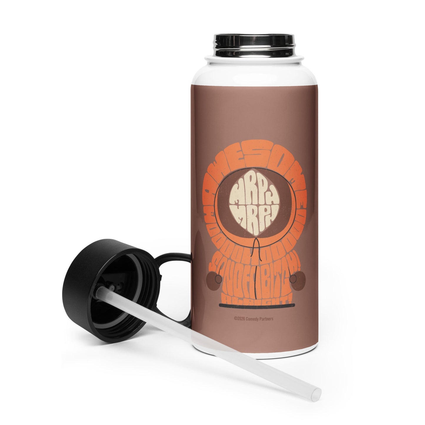 South Park Kenny Stainless Steel Water Bottle Quote - Paramount Shop