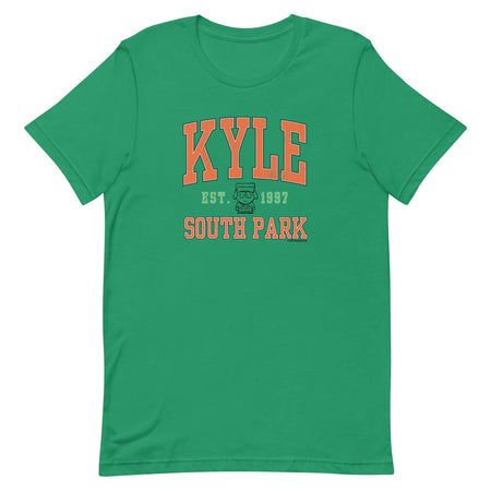 South Park Kyle Collegiate T - Shirt - Paramount Shop