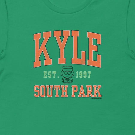 South Park Kyle Collegiate T - Shirt - Paramount Shop