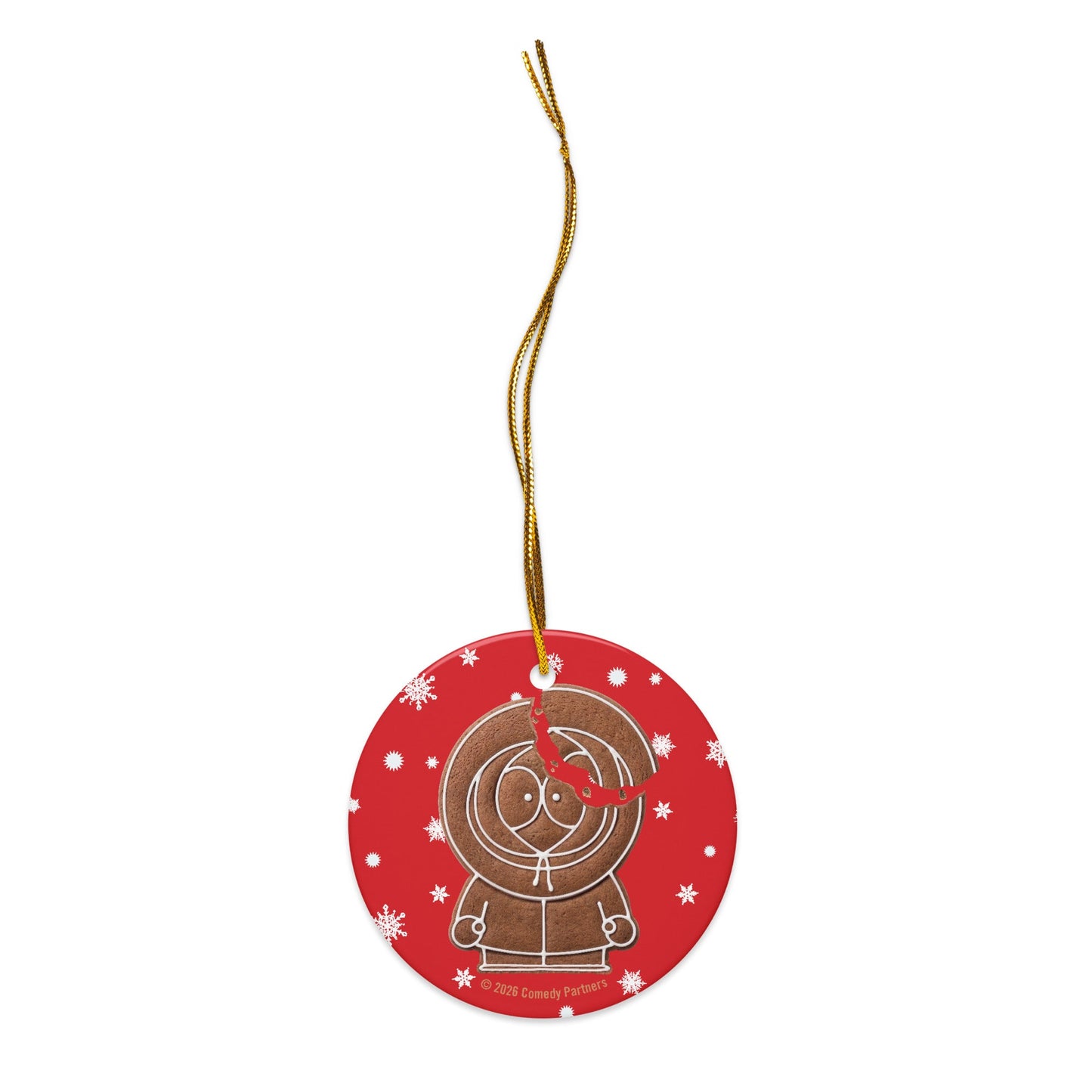 South Park Ornament Gingerbread Kenny Ceramic - Paramount Shop