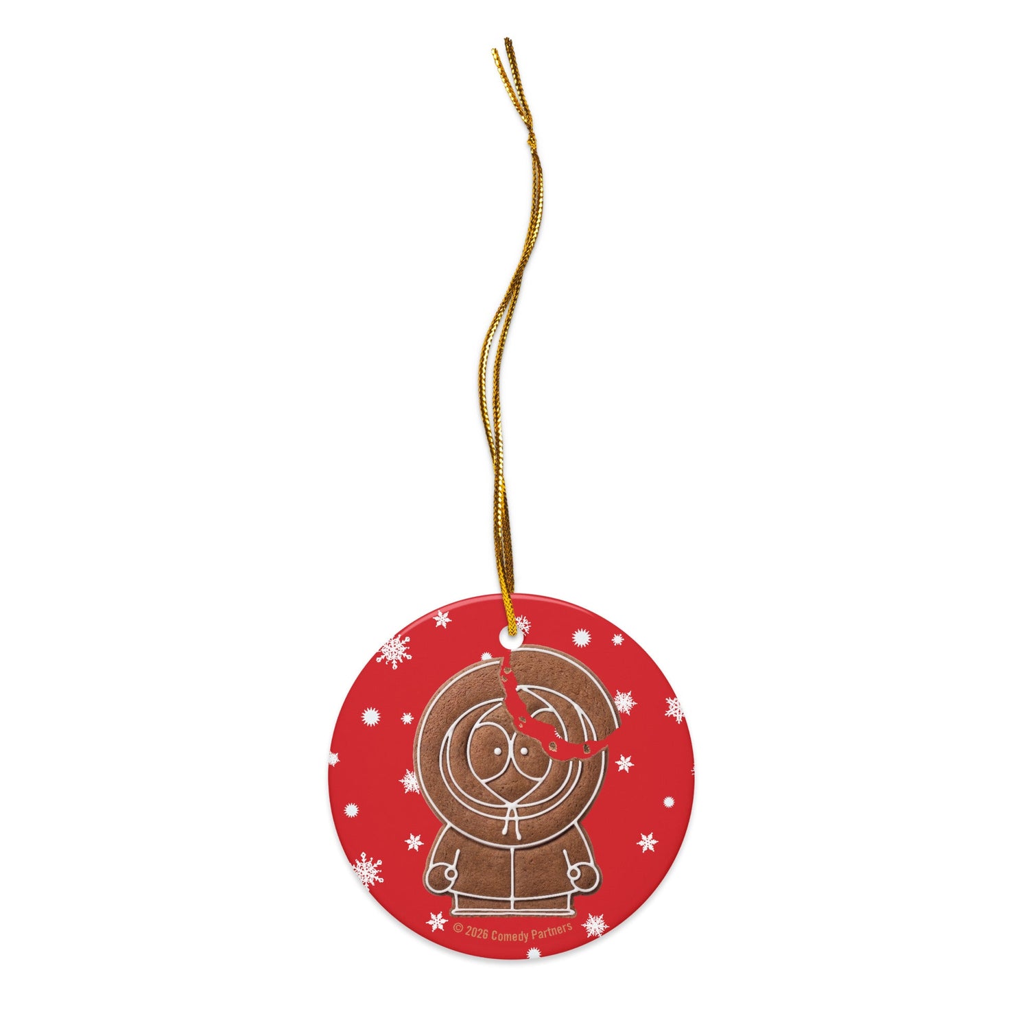 South Park Ornament Gingerbread Kenny Ceramic - Paramount Shop