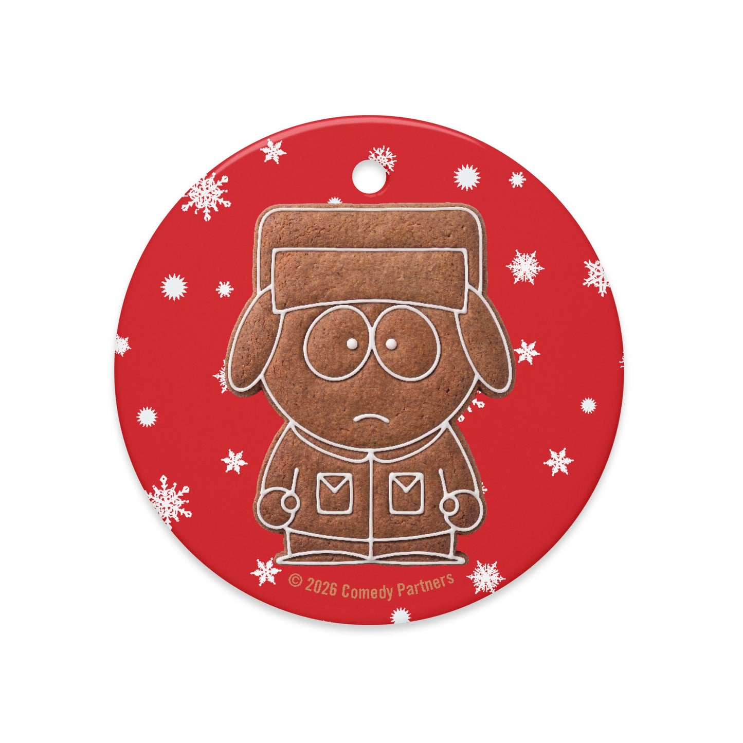 South Park Ornament Gingerbread Kyle Ceramic - Paramount Shop