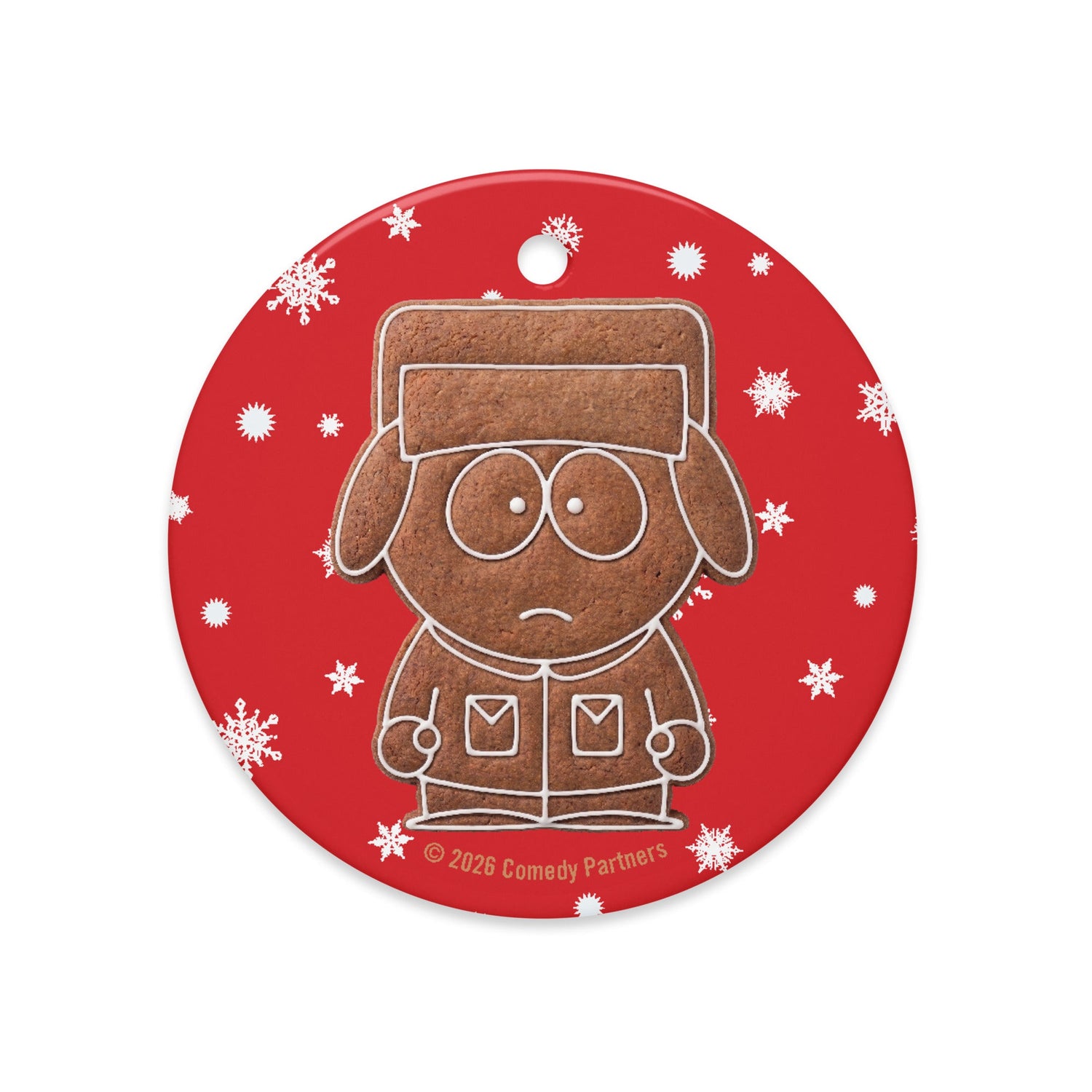 South Park Ornament Gingerbread Kyle Ceramic - Paramount Shop