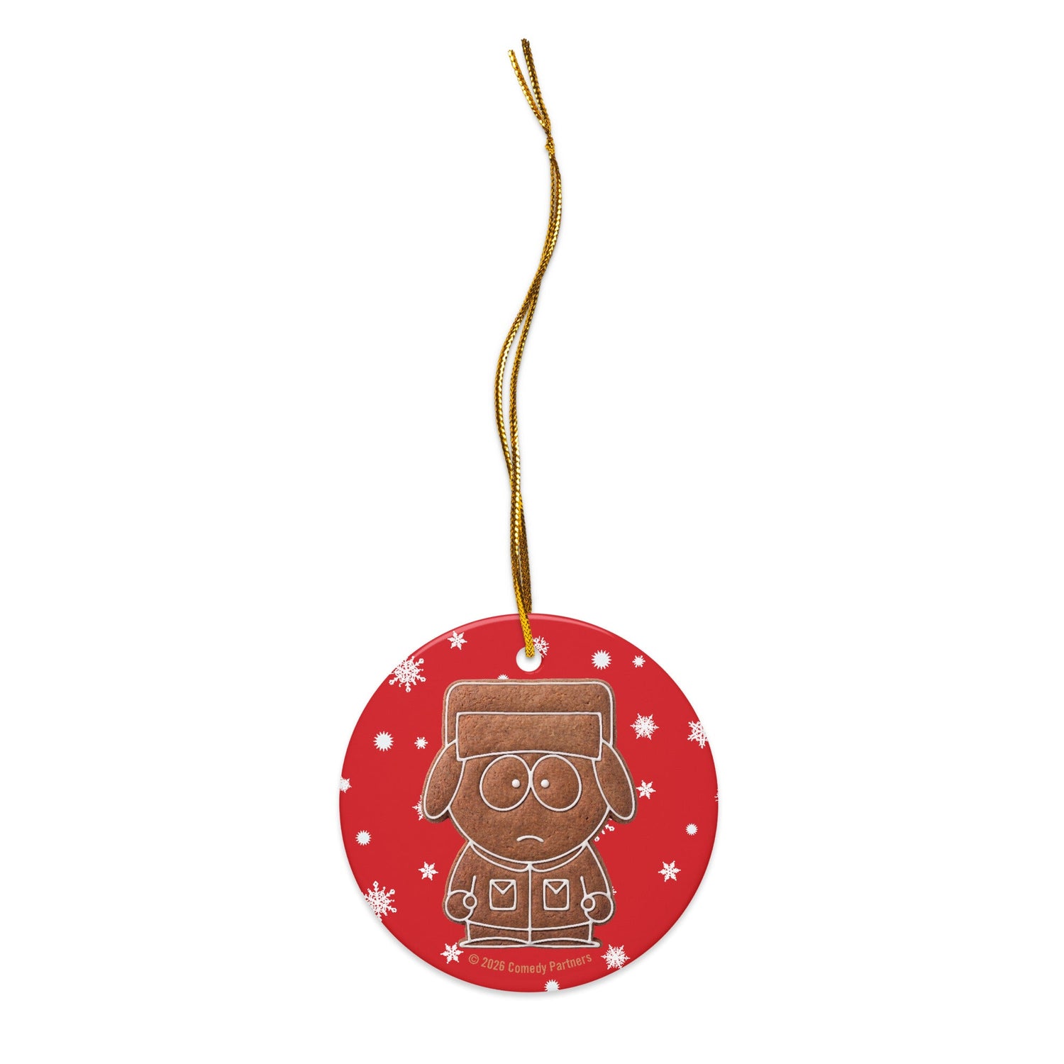 South Park Ornament Gingerbread Kyle Ceramic - Paramount Shop