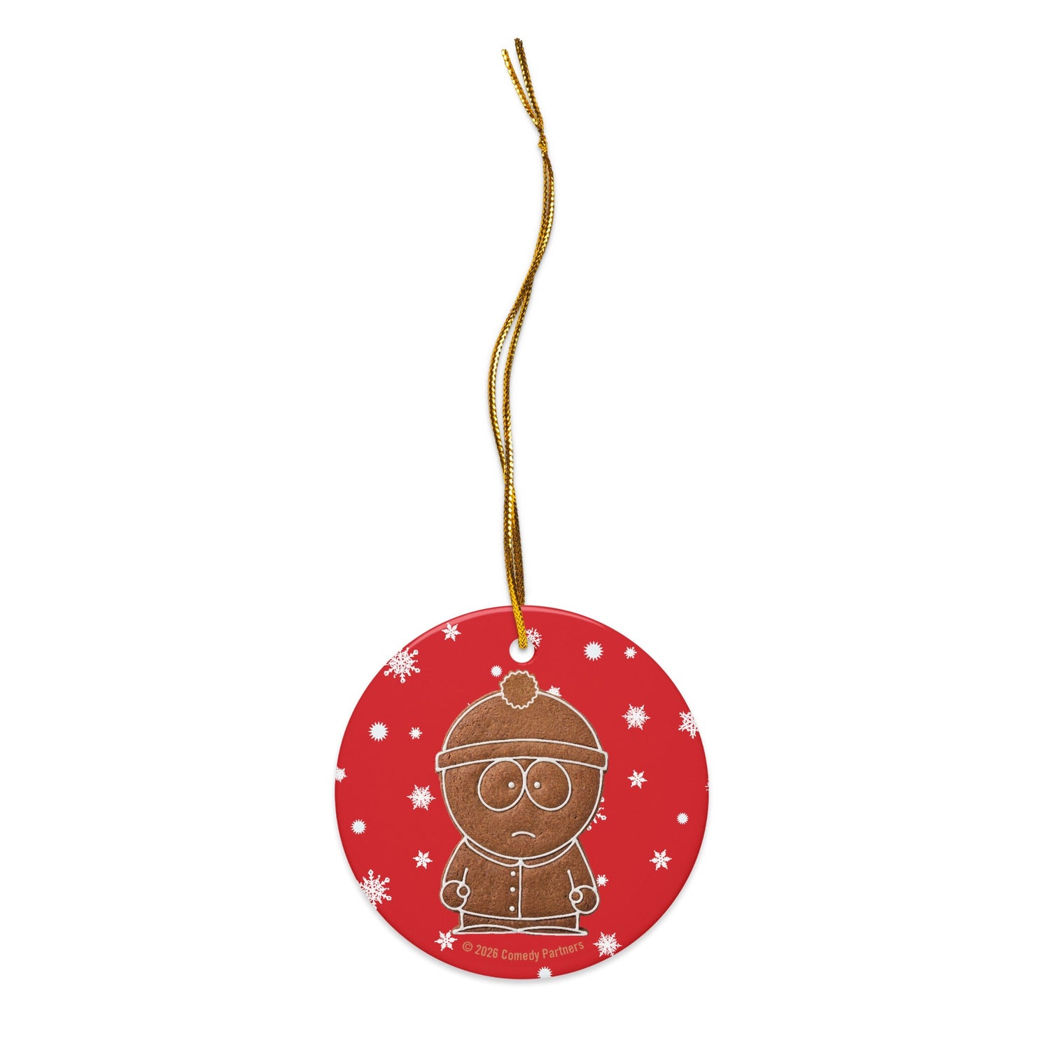 South Park Ornament Gingerbread Stan Ceramic - Paramount Shop