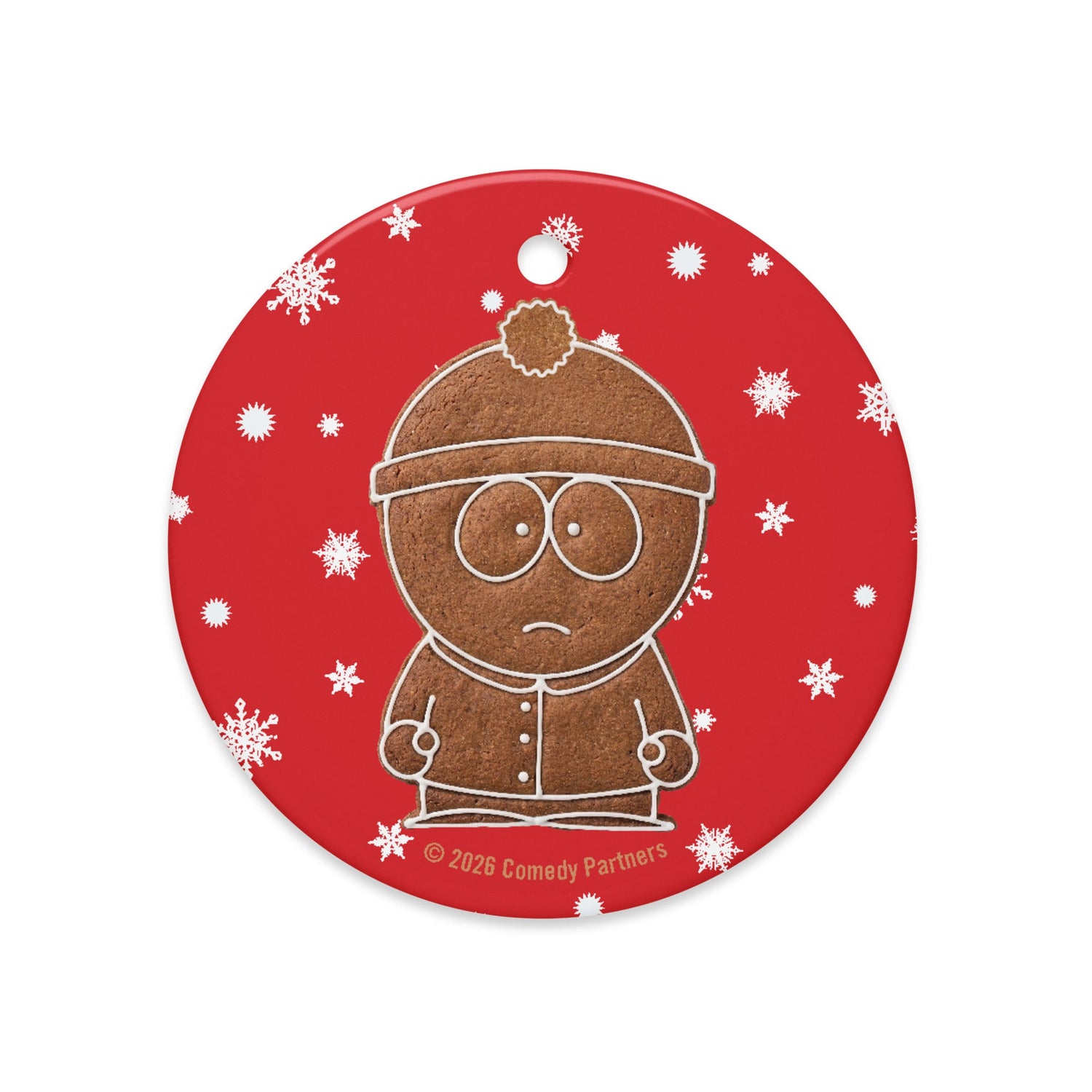 South Park Ornament Gingerbread Stan Ceramic - Paramount Shop