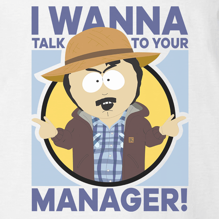 South Park Randy Talk to Your Manager Short Sleeve T - Shirt - Paramount Shop