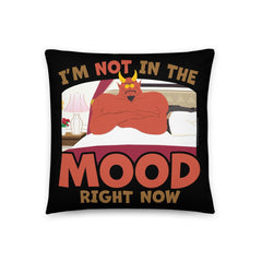 South Park Satan I'm Not In The Mood Throw Pillow - 18 in x 18 in