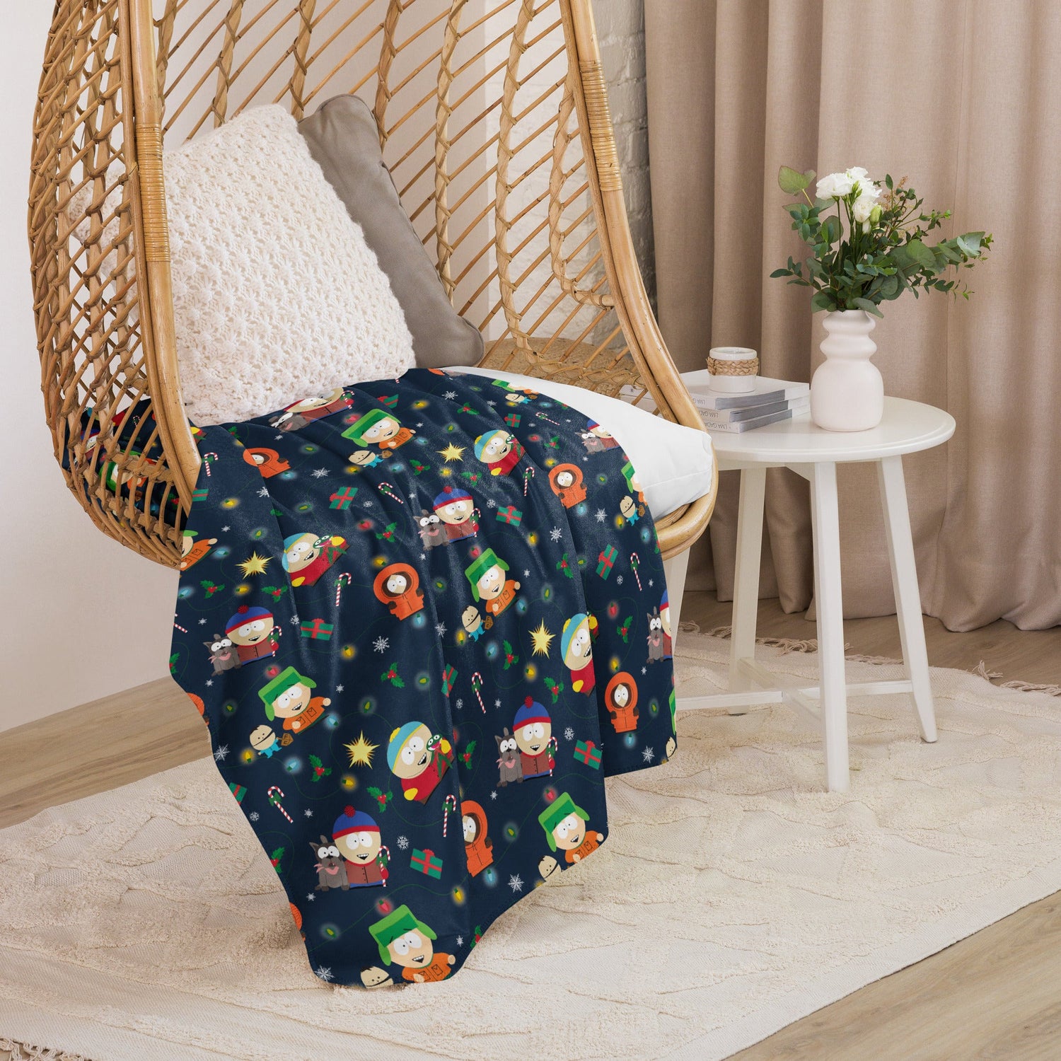 South Park Sherpa Blanket Holiday - Paramount Shop