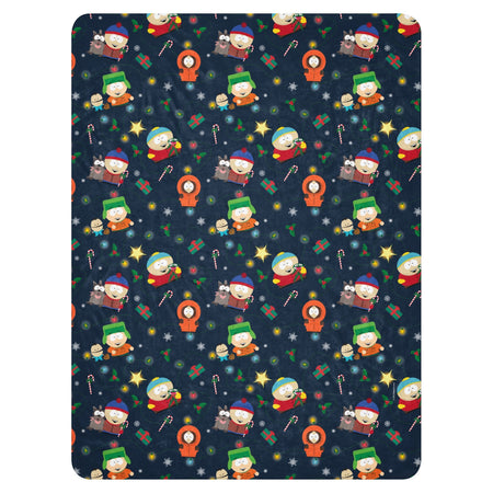 South Park Sherpa Blanket Holiday - Paramount Shop