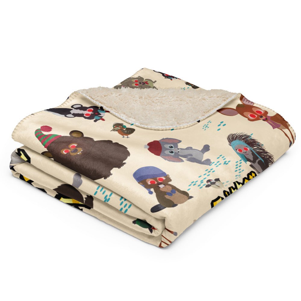 South Park Sherpa Blanket Woodland Critter - Paramount Shop