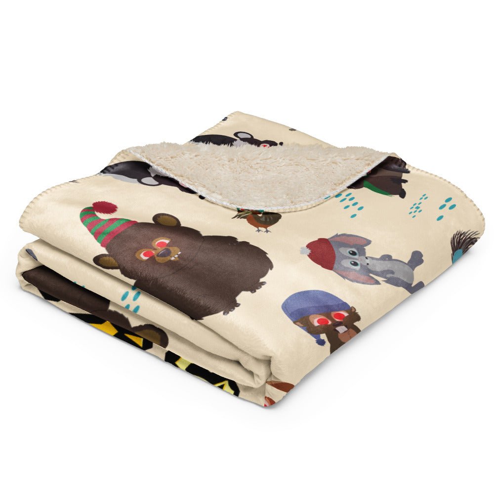 South Park Sherpa Blanket Woodland Critter - Paramount Shop