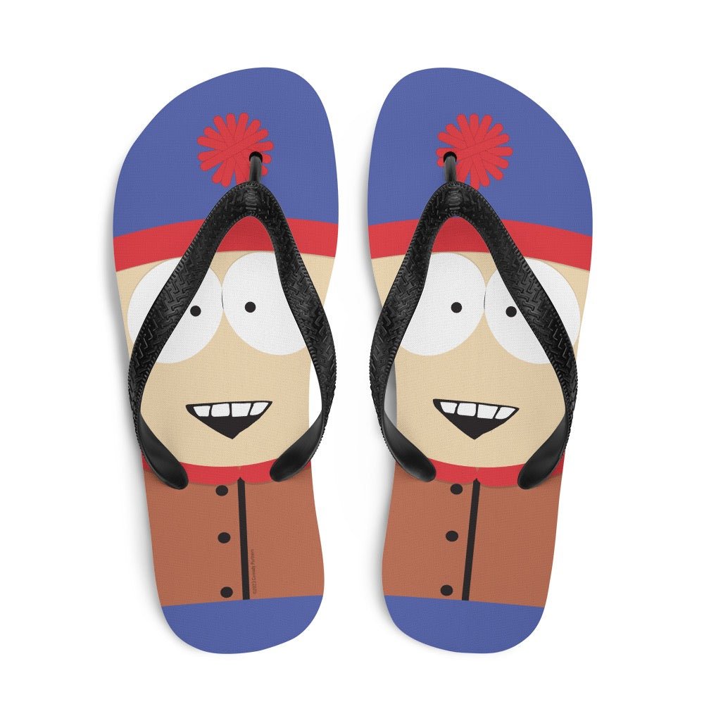 South Park Stan Big Face Flip Flops - Paramount Shop