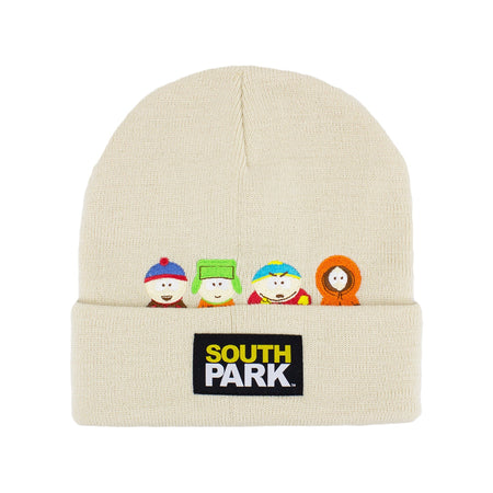 South Park Stan Kyle Cartman & Kenny Embroidered Beanie - Paramount Shop