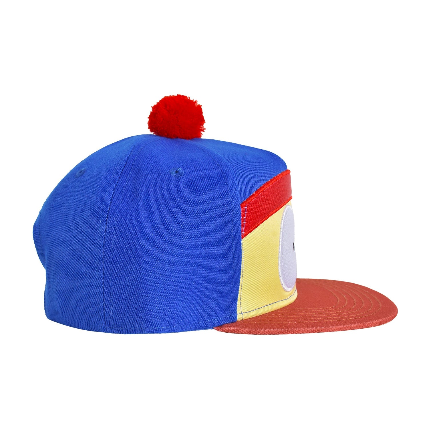 South Park Stan Marsh Cosplay 3D Pom Flat Brim Snapback Hat - Paramount Shop