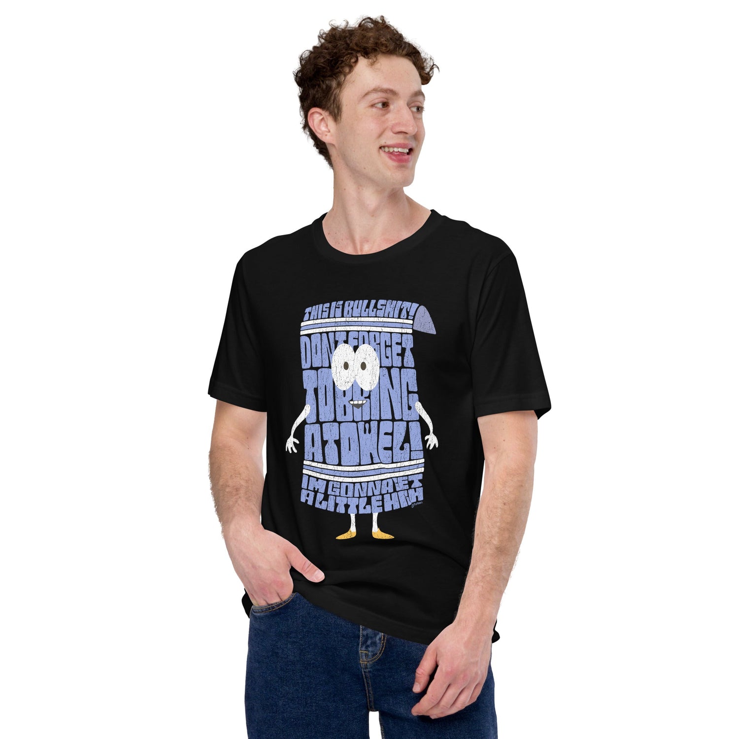 South Park T-Shirt 420 Towelie Quote - Paramount Shop