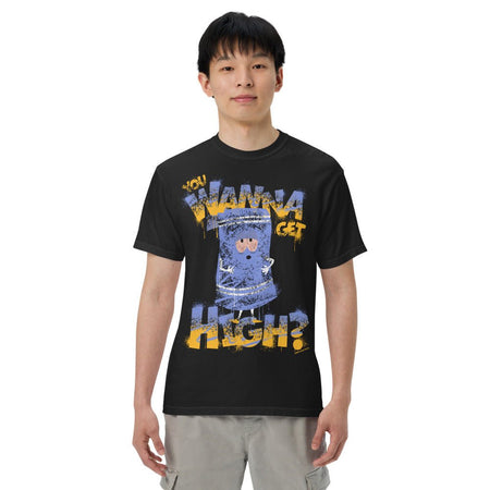 South Park T-Shirt Towelie You Wanna Get High? Comfort Colors - Paramount Shop