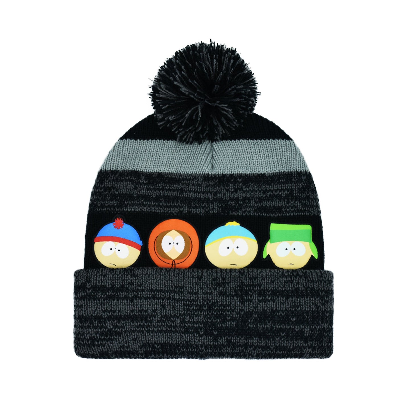 South Park The Gang Characters Knitted Cuffed Beanie - Paramount Shop
