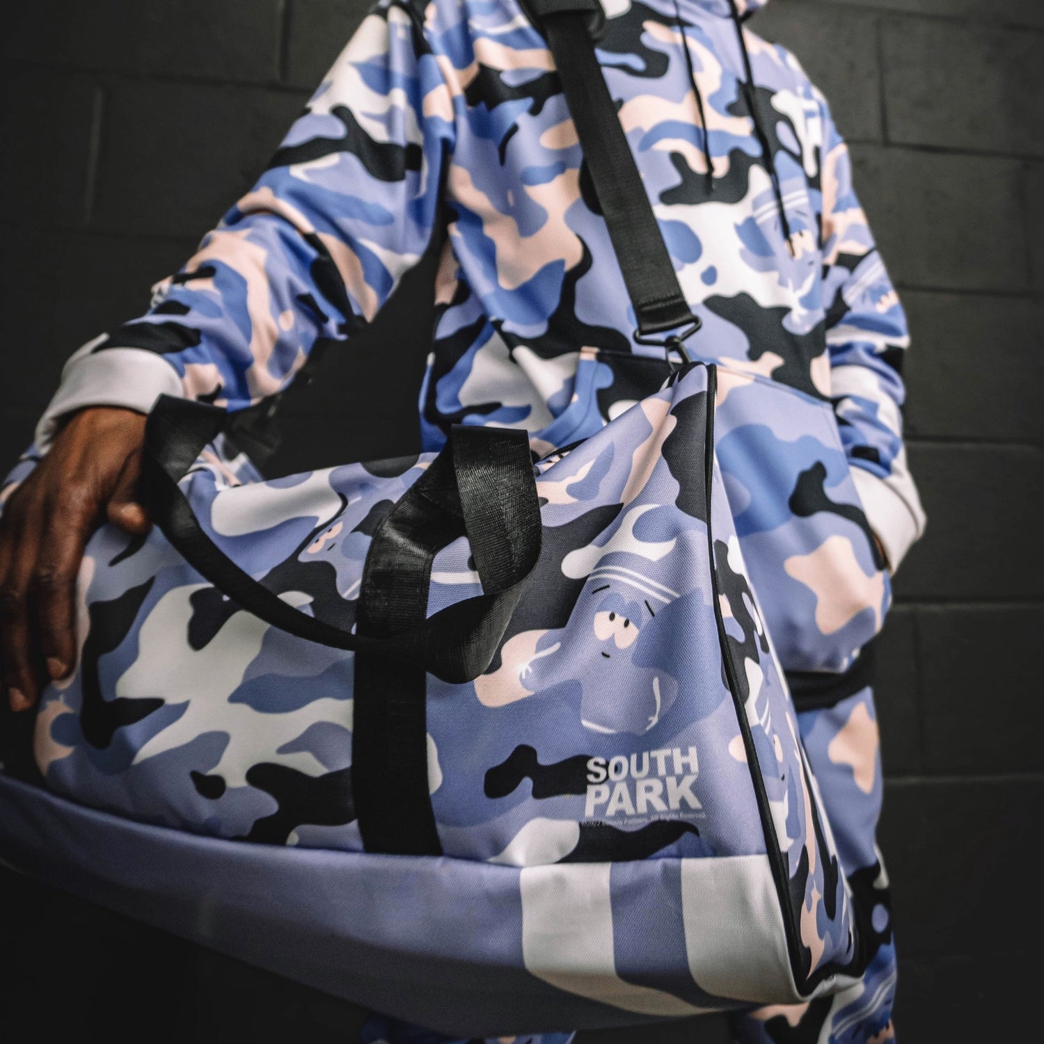South Park Towelie Camo Duffle Bag - Paramount Shop