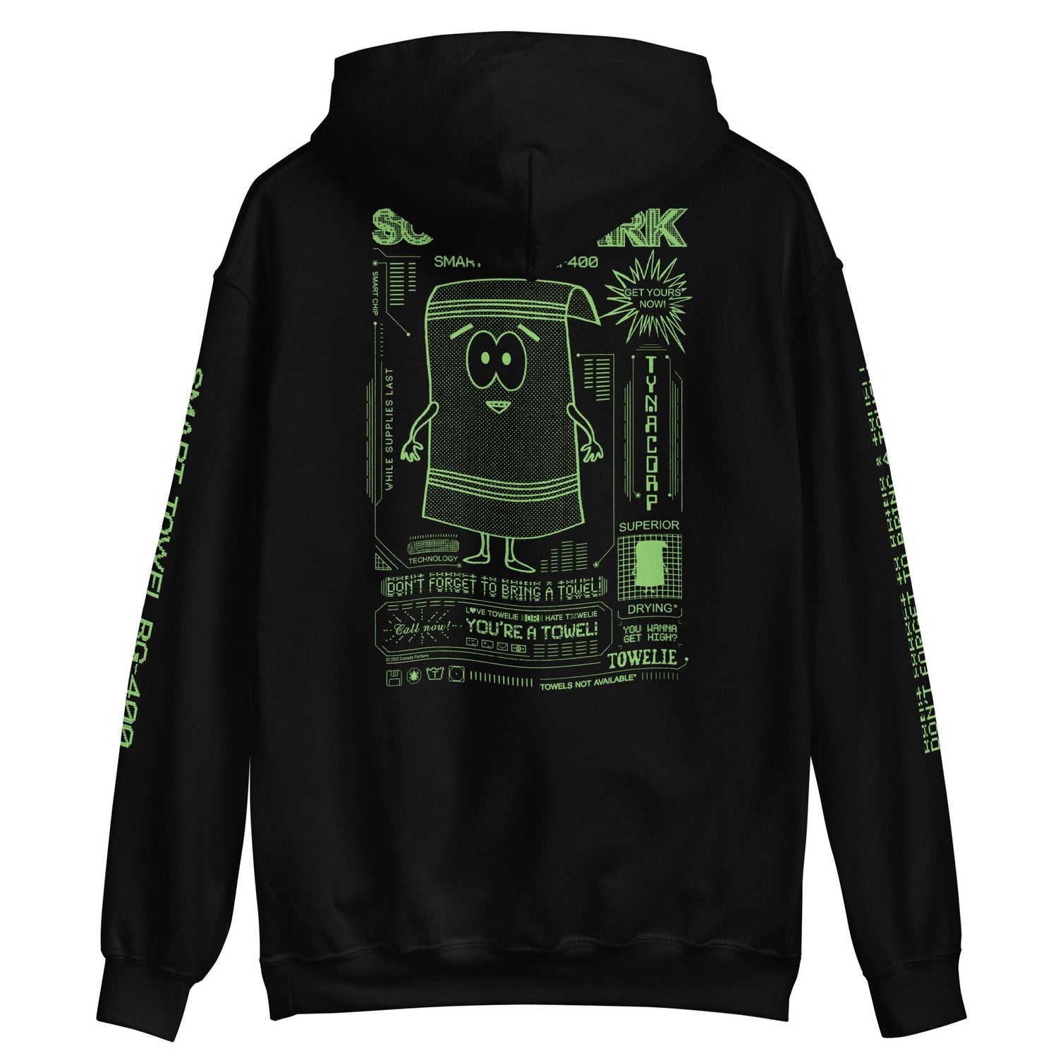 South Park Towelie Pixel Art Hoodie - Paramount Shop