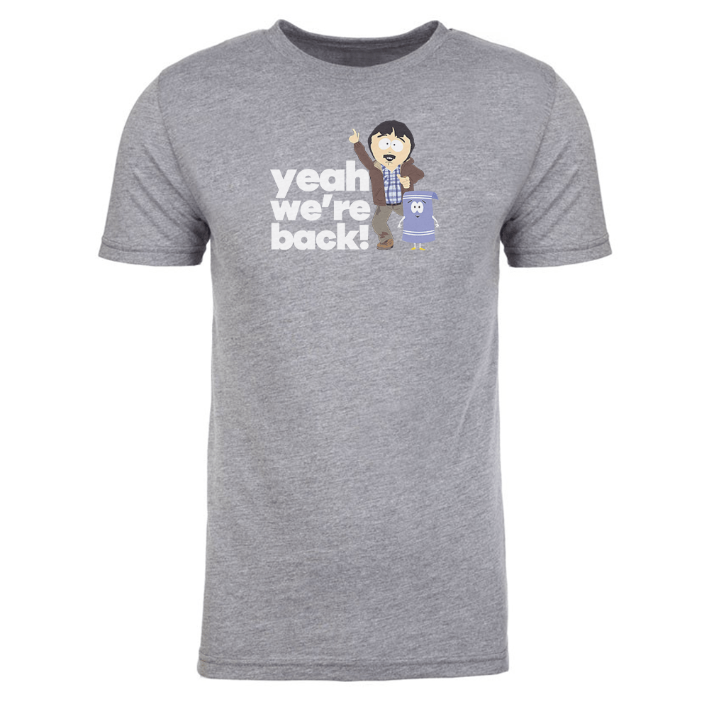 South Park Towelie & Randy We're Back Men's Tri - Blend T - Shirt - Paramount Shop