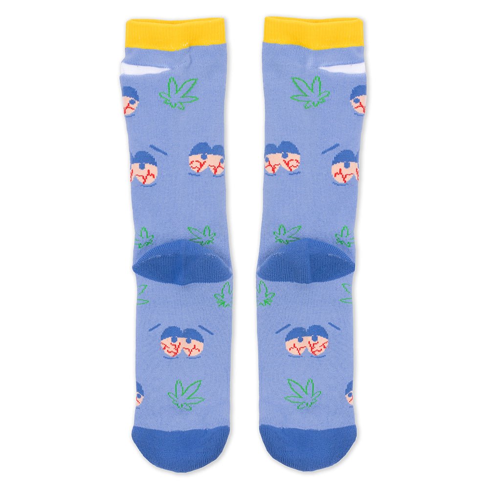 South Park Towelie Stoned Eyes Socks with Pocket - Paramount Shop