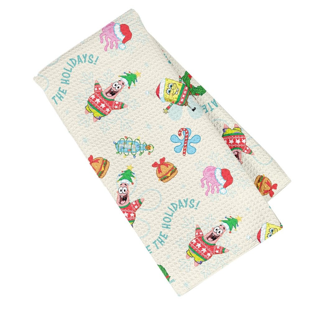 SpongeBob Celebrate Pants Kitchen Towel - Paramount Shop