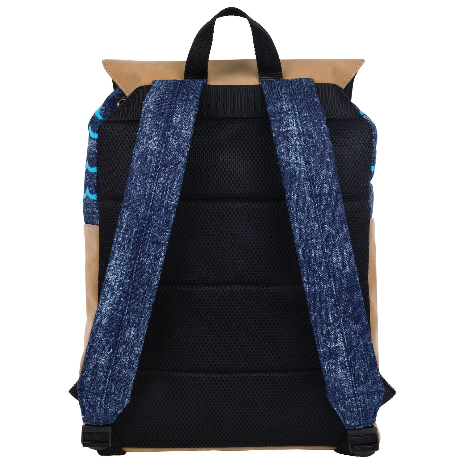 SpongeBob Denim & Nubuck Backpack with Embroidered Patch - Paramount Shop