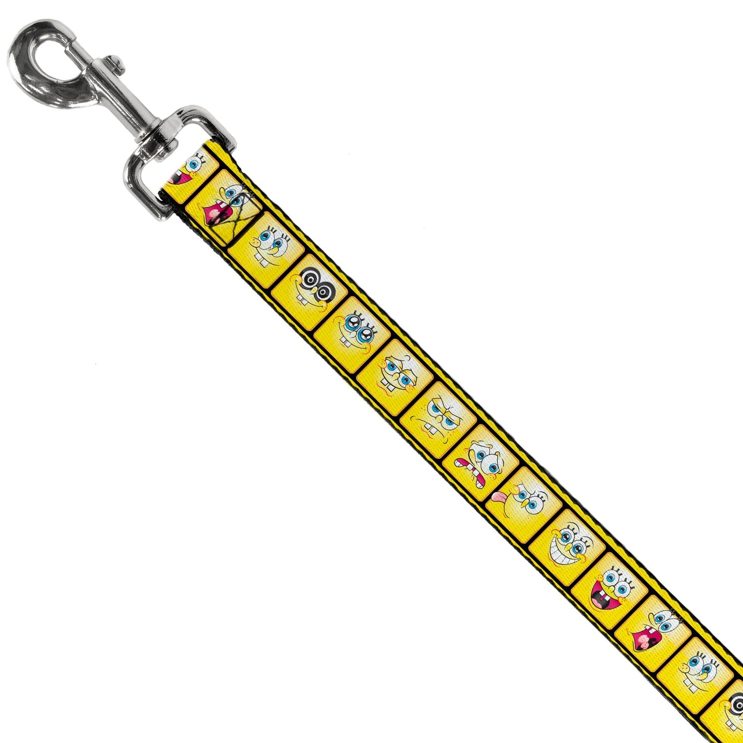 SpongeBob Dog Leash 10 - Expressions Filmstrip Yellow Black White - Paramount Shop