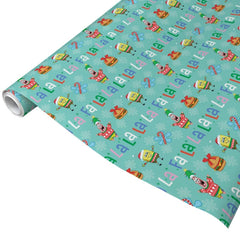 SpongeBob Fa La La Holiday Wrapping Paper - 20 in x 30 in